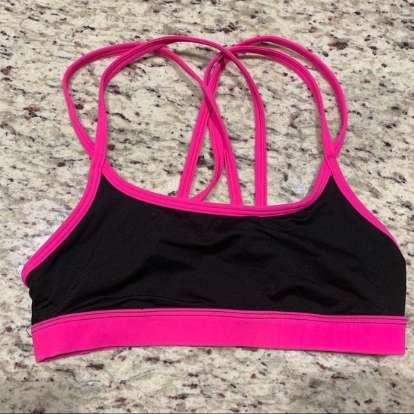 Pink Yoga Victoria’s Secret Yoga Crossback Bra - Picture 1 of 5